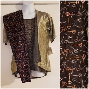 NWT: LLR Jacket, XL Classic T & CP TC Key Leggings